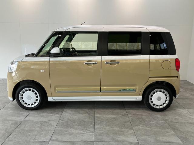 ムーヴキャンバスストライプスG フルセグナビ バックカメラ スマートキー衝突被害軽減ブレーキ コーナーセンサー フルセグナビ DVD再生 Bluetooth USB バックカメラ ドラレコ 両側電動スライドドア LED 前席シートヒーター オートエアコン エコアイドル(滋賀県)の中古車