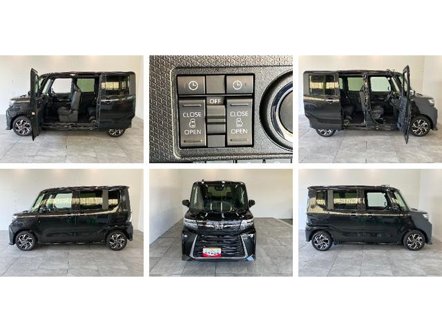 タントカスタムＸリミテッド　９型ＤＡ　フルセグ　Ｂカメラ　クルコン衝突被害軽減ブレーキ　コーナーセンサー　９型ディスプレイオーディオ　Ｂｌｕｅｔｏｏｔｈ　ＵＳＢ　バックカメラ　前後ドラレコ　ＥＴＣ　両側電動スライドドア　前席シートヒーター　ＬＥＤ　レーダークルーズ（滋賀県）の中古車
