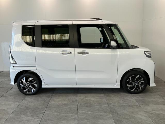 タントカスタムＸリミテッド　１０型ナビ　Ｐカメラ　届出済未使用車衝突被害軽減ブレーキ　コーナーセンサー　１０型フルセグナビ　Ｂｌｕｅｔｏｏｔｈ　ＤＶＤ再生　ＵＳＢ　パノラマカメラ　前後ドラレコ　両側電動スライドドア　前席シートヒーター　ＬＥＤ　レーダークルーズ（滋賀県）の中古車