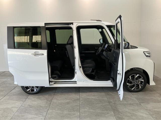 タントカスタムＸリミテッド　１０型ナビ　Ｐカメラ　届出済未使用車衝突被害軽減ブレーキ　コーナーセンサー　１０型フルセグナビ　Ｂｌｕｅｔｏｏｔｈ　ＤＶＤ再生　ＵＳＢ　パノラマカメラ　前後ドラレコ　両側電動スライドドア　前席シートヒーター　ＬＥＤ　レーダークルーズ（滋賀県）の中古車