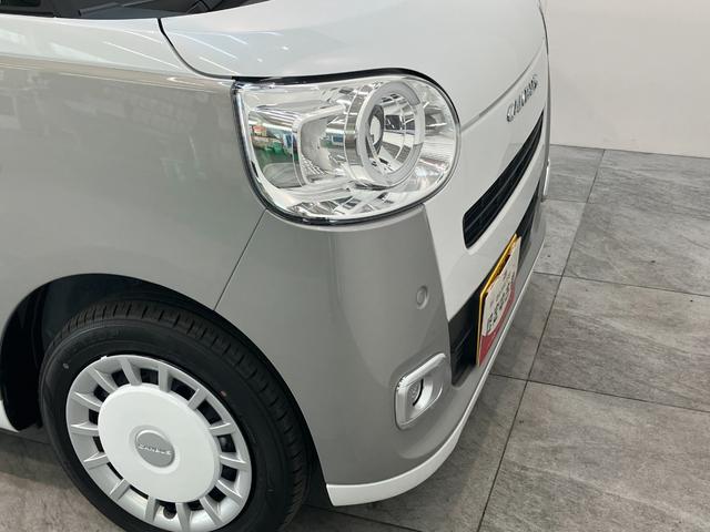 ムーヴキャンバスストライプスＧ　ナビ　Ｂカメラ　前後ドラレコ　届出済未使用車衝突被害軽減ブレーキ　コーナーセンサー　フルセグナビ　ＤＶＤ再生　Ｂｌｕｅｔｏｏｔｈ　ＵＳＢ　バックカメラ　前後ドラレコ　両側電動スライドドア　ＬＥＤ　前席シートヒーター　オートエアコン　エコアイドル（滋賀県）の中古車