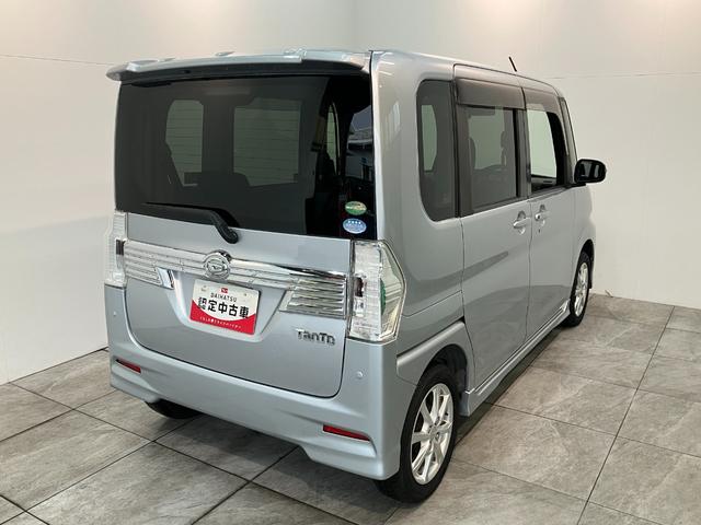タントカスタムX SA3 CDステレオ ETC スマートキー衝突被害軽減ブレーキ CDステレオ ETC 左側電動スライドドア シートヒーター LED オートライト オートエアコン 電動格納式ミラー スマートキー エコアイドル(滋賀県)の中古車