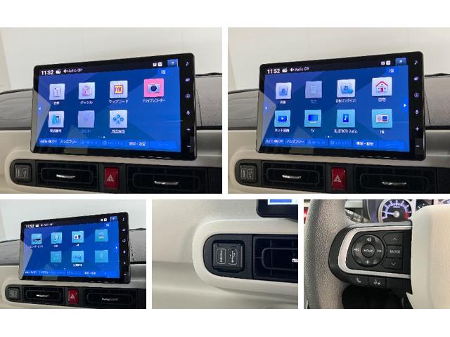 ムーヴキャンバスストライプスG 10型フルセグナビ バックカメラ ドラレコ衝突被害軽減ブレーキ コーナセンサー 10型フルセグナビ Bluetooth USB バックカメラ 前後ドラレコ 両側電動スライドドア LED オートライト オートエアコン 前席シートヒーター(滋賀県)の中古車