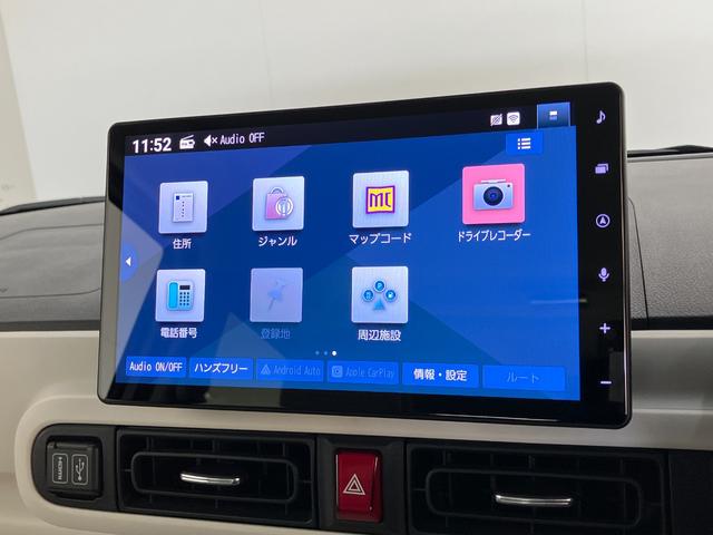 ムーヴキャンバスストライプスG 10型フルセグナビ バックカメラ ドラレコ衝突被害軽減ブレーキ コーナセンサー 10型フルセグナビ Bluetooth USB バックカメラ 前後ドラレコ 両側電動スライドドア LED オートライト オートエアコン 前席シートヒーター(滋賀県)の中古車