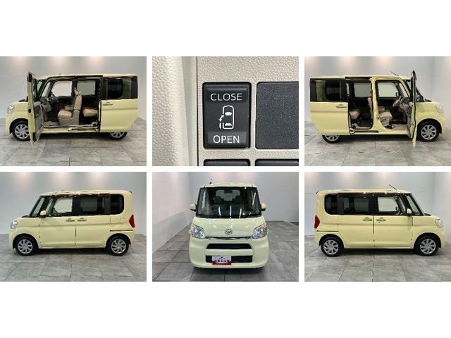 タントＸ　ＳＡ　ワンセグナビ　ＥＴＣ　スマートキー　車検整備付衝突被害軽減ブレーキ　ワンセグナビ　ＥＴＣ　左側電動スライドドア　オートライト　オートエアコン　マニュアルレベリング　エコアイドル　タイヤ４本新品交換済み（滋賀県）の中古車