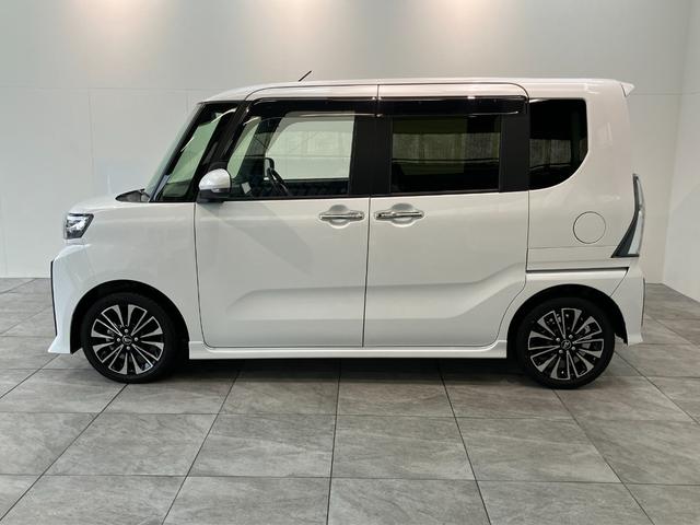 タントカスタムＲＳ　ターボ　９型ディスプレイオーディオ　ドラレコ衝突被害軽減ブレーキ　コーナーセンサー　９型ディスプレイオーディオ　Ｂｌｕｅｔｏｏｔｈ　ＵＳＢ　バックカメラ　前後ドラレコ　両側電動スライドドア　前席シートヒーター　ＬＥＤ　スマートキー　ターボ（滋賀県）の中古車