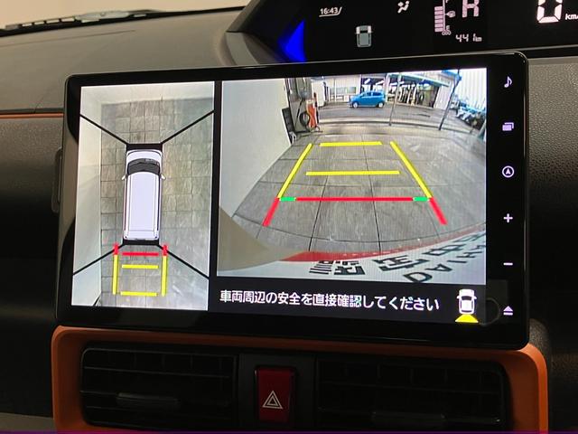 タントファンクロスターボ　１０型ナビ　パノラマカメラ　前後ドラレコ衝突被害軽減ブレーキ　コーナーセンサー　１０型フルセグナビ　Ｂｌｕｅｔｏｏｔｈ　ＤＶＤ再生　ＵＳＢ　パノラマカメラ　前後ドラレコ　ＥＴＣ　両側電動スライドドア　シートヒーター　ＬＥＤ　レーダークルーズ（滋賀県）の中古車