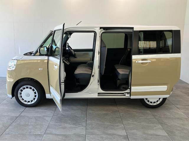 ムーヴキャンバスストライプスＧ　１０型フルセグナビ　バックカメラ　ドラレコ衝突被害軽減ブレーキ　コーナセンサー　１０型フルセグナビ　Ｂｌｕｅｔｏｏｔｈ　ＵＳＢ　バックカメラ　前後ドラレコ　両側電動スライドドア　ＬＥＤ　オートライト　前席シートヒーター　エコアイドル（滋賀県）の中古車