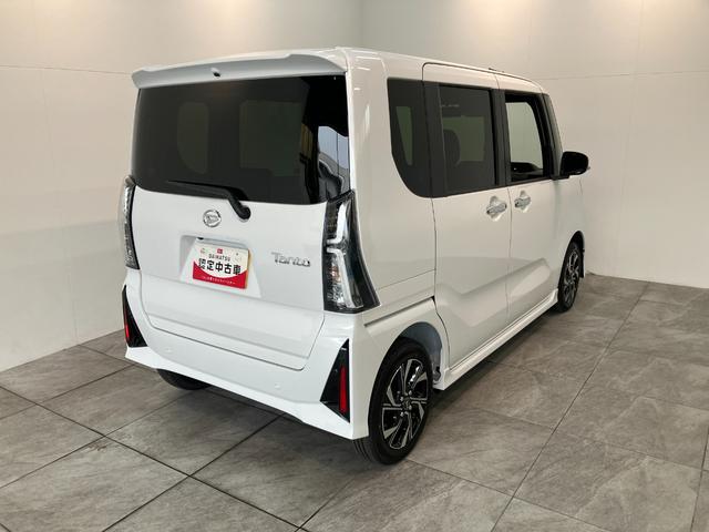 タントカスタムＸリミテッド　１０型フルセグナビ　届出済未使用車衝突被害軽減ブレーキ　コーナーセンサー　１０型フルセグナビ　Ｂｌｕｅｔｏｏｔｈ　ＤＶＤ再生　ＵＳＢ　バックカメラ　前後ドラレコ　両側電動スライドドア　前席シートヒーター　ＬＥＤ　レーダークルーズ（滋賀県）の中古車