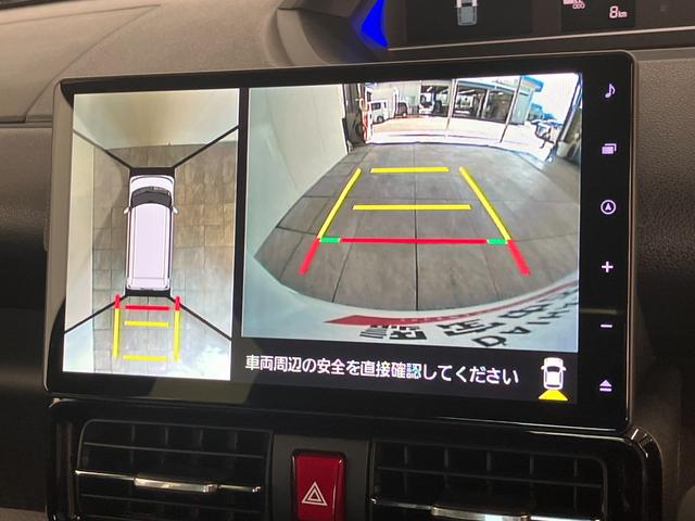 タントカスタムＲＳリミテッド　ターボ　１０型ナビ　届出済未使用車衝突被害軽減ブレーキ　コーナーセンサー　１０型フルセグナビ　Ｂｌｕｅｔｏｏｔｈ　ＤＶＤ再生　ＵＳＢ　バックカメラ　前後ドラレコ　両側電動スライドドア　前席シートヒーター　ＬＥＤ　レーダークルーズ（滋賀県）の中古車