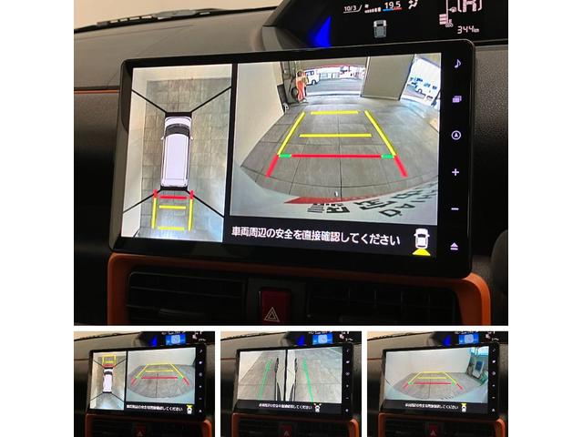 タントファンクロスターボ　１０型ナビ　パノラマカメラ　前後ドラレコ衝突被害軽減ブレーキ　コーナーセンサー　フルセグナビ　Ｂｌｕｅｔｏｏｔｈ　ＤＶＤ再生　ＵＳＢ　パノラマカメラ　前後ドラレコ　ＥＴＣ　両側電動スライドドア　前席シートヒーター　ＬＥＤ　レーダークルーズ（滋賀県）の中古車