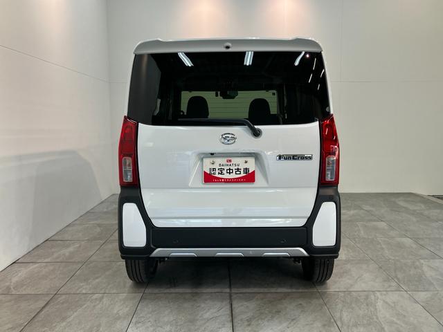 タントファンクロスターボ　１０型ナビ　パノラマカメラ　前後ドラレコ衝突被害軽減ブレーキ　コーナーセンサー　フルセグナビ　Ｂｌｕｅｔｏｏｔｈ　ＤＶＤ再生　ＵＳＢ　パノラマカメラ　前後ドラレコ　ＥＴＣ　両側電動スライドドア　前席シートヒーター　ＬＥＤ　レーダークルーズ（滋賀県）の中古車
