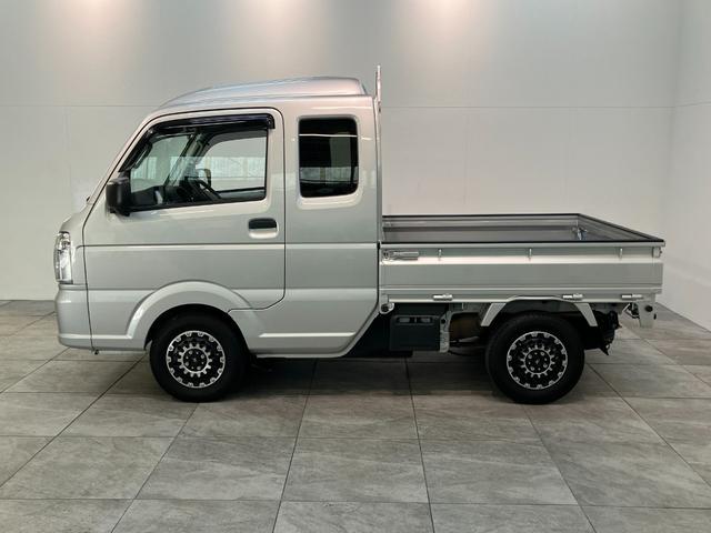 スーパーキャリイL 4WD AT車 フルセグナビ 社外アルミ キーレス衝突被害軽減ブレーキ リアコーナセンサー フルセグナビ DVD再生 Bluetooth 社外アルミ キーレスエントリー マニュアルレベリング エコアイドル パートタイム4WD(滋賀県)の中古車