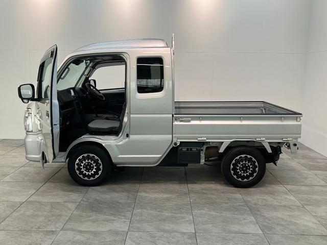 スーパーキャリイL 4WD AT車 フルセグナビ 社外アルミ キーレス衝突被害軽減ブレーキ リアコーナセンサー フルセグナビ DVD再生 Bluetooth 社外アルミ キーレスエントリー マニュアルレベリング エコアイドル パートタイム4WD(滋賀県)の中古車