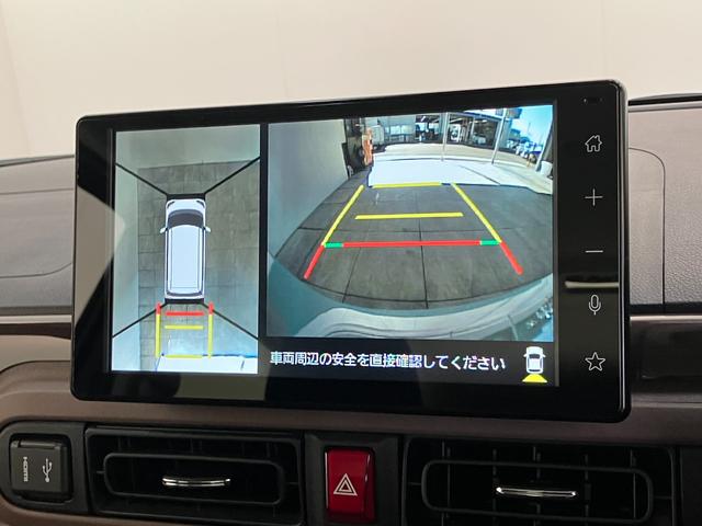 ムーヴキャンバスセオリーGターボ 9型DA 前後ドラレコ 駐車支援システム衝突被害軽減ブレーキ 9型ディスプレイオーディオ Bluetooth USB パノラマカメラ 前後ドラレコ 両側電動スライドドア 前席シートヒーター LED レーダークルーズ 駐車支援システム(滋賀県)の中古車