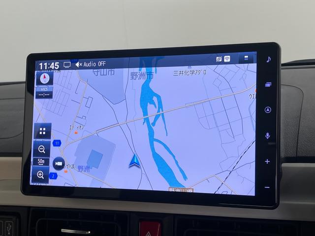 ムーヴキャンバスストライプスG 10型フルセグナビ バックカメラ ドラレコ衝突被害軽減ブレーキ コーナセンサー 10型フルセグナビ Bluetooth USB バックカメラ 前後ドラレコ 両側電動スライドドア LED オートライト オートエアコン 前席シートヒーター(滋賀県)の中古車