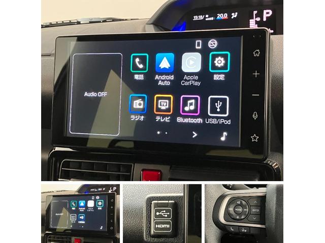 タントカスタムXリミテッド 9型ディスプレイオーディオ クルコン衝突被害軽減ブレーキ コーナーセンサー 9型ディスプレイオーディオ Bluetooth USB バックカメラ 両側電動スライドドア 前席シートヒーター LED レーダークルーズ スマートキー(滋賀県)の中古車