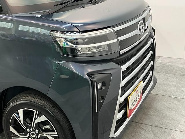 タントカスタムXリミテッド 9型ディスプレイオーディオ クルコン衝突被害軽減ブレーキ コーナーセンサー 9型ディスプレイオーディオ Bluetooth USB バックカメラ 両側電動スライドドア 前席シートヒーター LED レーダークルーズ スマートキー(滋賀県)の中古車