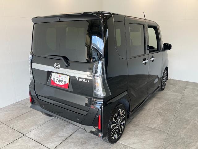 タントカスタムRSリミテッド ターボ 9型DA レーダークルーズ衝突被害軽減ブレーキ コーナーセンサー 9型ディスプレイオーディオ Bluetooth USB バックカメラ 両側電動スライドドア 前席シートヒーター LED レーダークルーズ スマートキー ターボ(滋賀県)の中古車