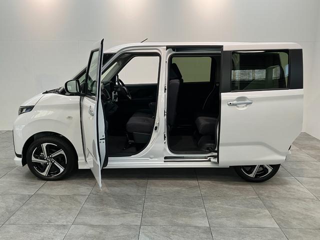 ムーヴＲＳ　ターボ　ナビ　Ｂカメラ　前後ドラレコ　届出済未使用車衝突被害軽減ブレーキ　コーナーセンサー　フルセグナビ　ＤＶＤ再生　Ｂｌｕｅｔｏｏｔｈ　ＵＳＢ　バックカメラ　前後ドラレコ　両側電動スライドドア　ＬＥＤ　オートライト　オートエアコン　レーダークルーズ（滋賀県）の中古車