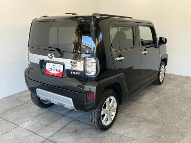 タフト 中古車 Ｇ　クロムベンチャー　４ＷＤ　９型ＤＡ　ドラレコ　Ｂカメラ衝突被害軽減ブレーキ　コーナーセンサー　９型ディスプレイオーディオ　フルセグ　Ｂｌｕｅｔｏｏｔｈ　ＵＳＢ　バックカメラ　前後ドラレコ　前席シートヒーター　ＬＥＤ　オートライト　タイヤ４本新品交換済み