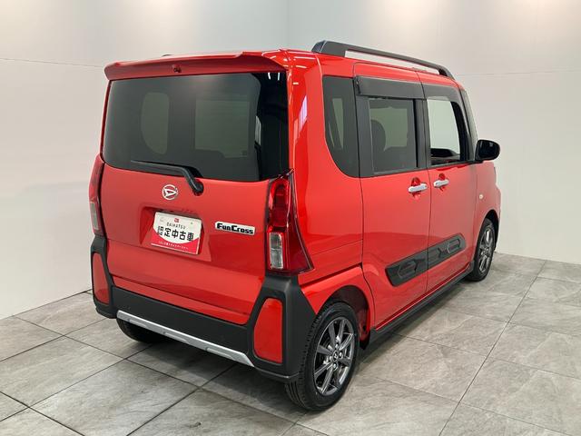 タント 中古車 ファンクロス　１０型ナビ　パノラマカメラ　前後ドラレコ衝突被害軽減ブレーキ　コーナーセンサー　１０型フルセグナビ　Ｂｌｕｅｔｏｏｔｈ　ＤＶＤ再生　ＵＳＢ　パノラマカメラ　前後ドラレコ　両側電動スライドドア　前席シートヒーター　ＬＥＤ　オートエアコン