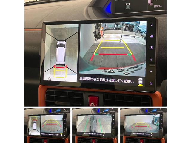 タントファンクロスターボ 10型ナビ パノラマカメラ 前後ドラレコ衝突被害軽減ブレーキ コーナーセンサー 10型フルセグナビ Bluetooth DVD再生 USB Pカメラ 前後ドラレコ ETC 両側電動スライドドア 前席シートヒーター LED レーダークルーズ(滋賀県)の中古車