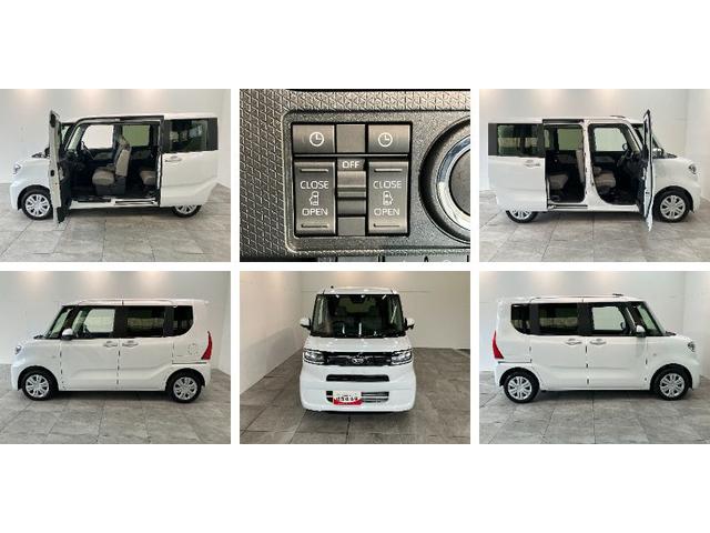 タントXリミテッド フルセグナビ パノラマカメラ 前後ドラレコ衝突被害軽減ブレーキ コーナーセンサー フルセグナビ Bluetooth DVD再生 USB バックカメラ 前後ドラレコ 両側電動スライドドア 前席シートヒーター LED オートライト スマートキー(滋賀県)の中古車