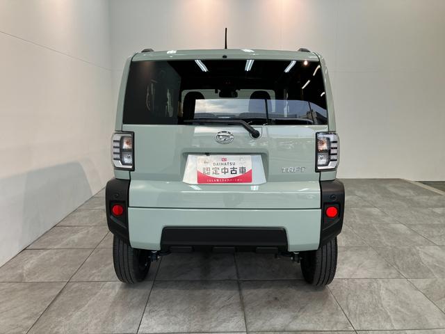 タフトGターボ フルセグナビ Pカメラ 前後ドラレコ クルコン衝突被害軽減ブレーキ コーナーセンサー フルセグナビ DVD再生 Bluetooth USB パノラマカメラ 前後ドラレコ ETC 前席シートヒーター LED オートライト レーダークルーズ ターボ(滋賀県)の中古車