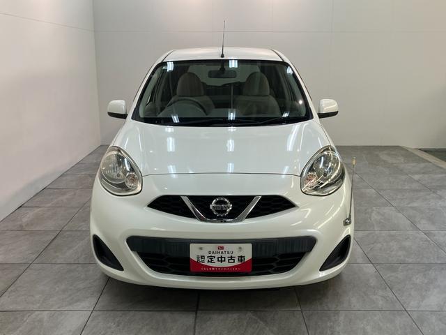 マーチＸ　Ｖセレクション　スマートキー　ＣＤステレオ　車検整備付ＣＤステレオ　社外アルミ　電動格納式ミラー　マニュアルレベリング　オートライト　スマートキー　エコアイドル（滋賀県）の中古車