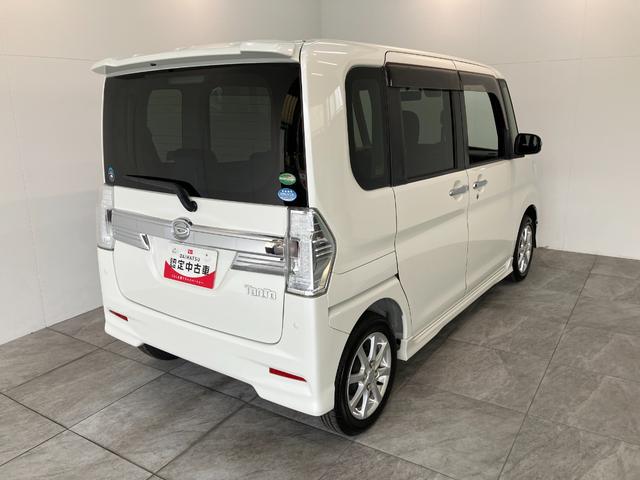 タントカスタムX SA2 スマートキー 左側パワスラ 車検整備付衝突被害軽減ブレーキ CDステレオ ETC バックカメラ(ナビ装着時用) 左側電動スライドドア LED オートライト オートエアコン 電格ミラー スマートキー エコアイドル タイヤ4本新品交換済み(滋賀県)の中古車