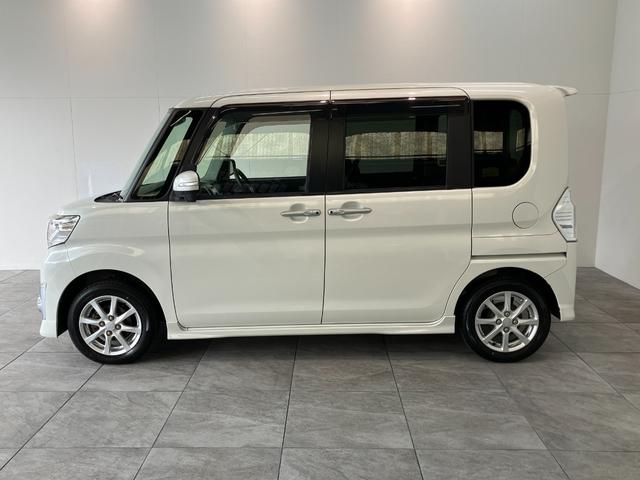 タントカスタムX SA2 スマートキー 左側パワスラ 車検整備付衝突被害軽減ブレーキ CDステレオ ETC バックカメラ(ナビ装着時用) 左側電動スライドドア LED オートライト オートエアコン 電格ミラー スマートキー エコアイドル タイヤ4本新品交換済み(滋賀県)の中古車