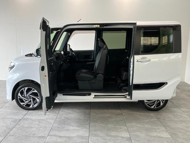 タントカスタムRSスタイルセレクション 4WD ターボ 9型DA衝突被害軽減ブレーキ コーナーセンサー 9型ディスプレイオーディオ Bluetooth USB バックカメラ 前後ドラレコ 両側電動スライドドア 前席シートヒーター LED レーダークルーズ 4WD(滋賀県)の中古車