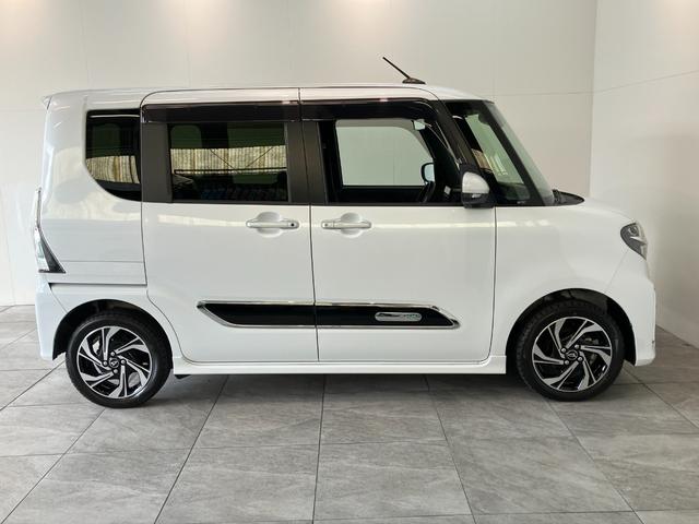タントカスタムRSスタイルセレクション 4WD ターボ 9型DA衝突被害軽減ブレーキ コーナーセンサー 9型ディスプレイオーディオ Bluetooth USB バックカメラ 前後ドラレコ 両側電動スライドドア 前席シートヒーター LED レーダークルーズ 4WD(滋賀県)の中古車