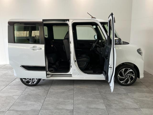 タントカスタムRSスタイルセレクション 4WD ターボ 9型DA衝突被害軽減ブレーキ コーナーセンサー 9型ディスプレイオーディオ Bluetooth USB バックカメラ 前後ドラレコ 両側電動スライドドア 前席シートヒーター LED レーダークルーズ 4WD(滋賀県)の中古車