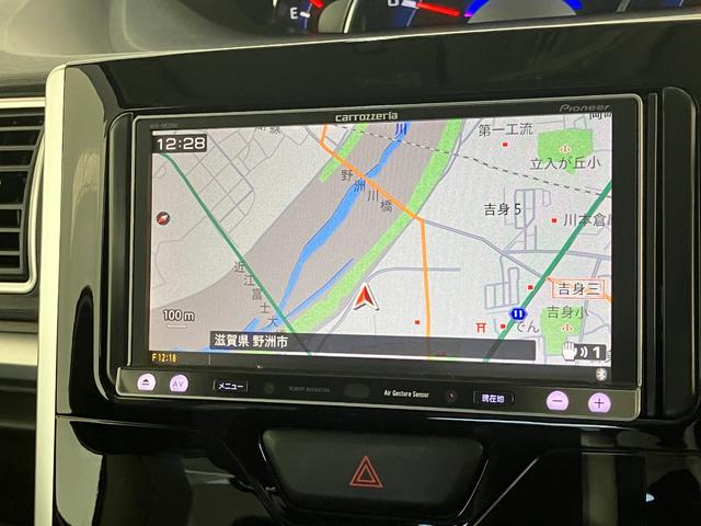 タントカスタムRS ターボ フルセグナビ バックカメラ LEDフルセグナビ Bluetooth DVD再生 USB バックカメラ ETC 両側電動スライドドア LED オートライト 電動格納式ミラー スマートキー エコアイドル ターボ(滋賀県)の中古車