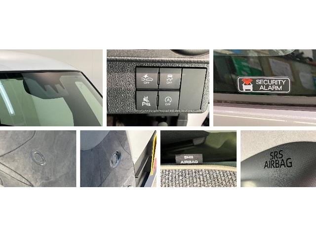 ムーヴキャンバスストライプスＧターボ　９型ディスプレイオーディオ　フルセグ衝突被害軽減ブレーキ　コーナーセンサー　９型ディスプレイオーディオ　フルセグ　Ｂｌｕｅｔｏｏｔｈ　ＵＳＢ　Ｂカメラ　両側電動スライドドア　前席シートヒーター　ＬＥＤ　ワイヤレス充電器　レーダークルーズ（滋賀県）の中古車