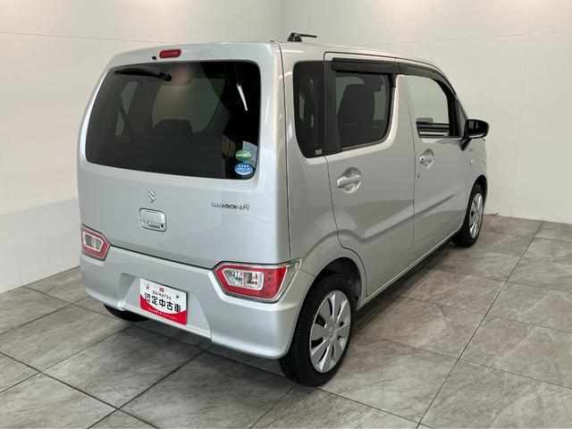 ワゴンＲハイブリッドＦＸ　スマートキー　シートヒーター　車検整備付衝突被害軽減ブレーキ　ＣＤステレオ　シートヒーター　オートライト　オートエアコン　マニュアルレベリング　電動格納式ミラー　スマートキー　エコアイドル（滋賀県）の中古車