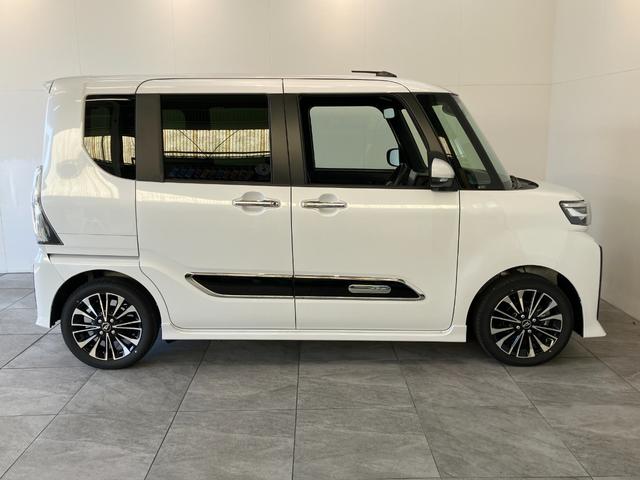 タントカスタムRS ターボ 9型ディスプレイオーディオ ドラレコ衝突被害軽減ブレーキ コーナーセンサー 9型ディスプレイオーディオ Bluetooth USB バックカメラ 前後ドラレコ 両側電動スライドドア 前席シートヒーター LED レーダークルーズ ターボ(滋賀県)の中古車