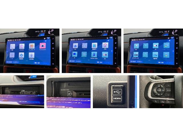 タントファンクロス　１０型ナビ　パノラマカメラ　前後ドラレコ衝突被害軽減ブレーキ　コーナーセンサー　１０型フルセグナビ　Ｂｌｕｅｔｏｏｔｈ　ＤＶＤ再生　ＵＳＢ　パノラマカメラ　前後ドラレコ　両側電動スライドドア　前席シートヒーター　ＬＥＤ　オートエアコン（滋賀県）の中古車