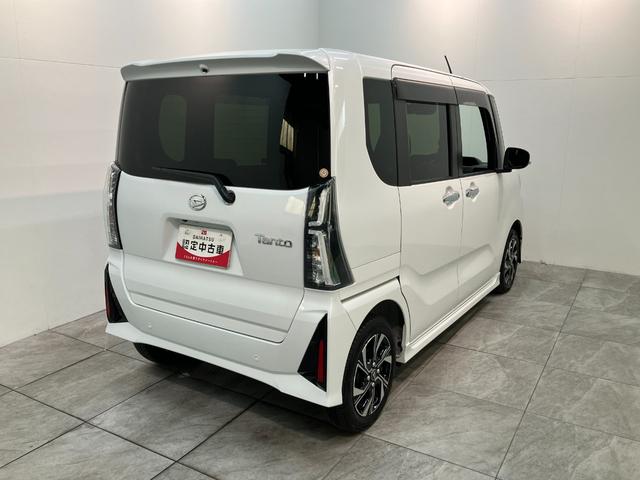 タントカスタムX フルセグナビ バックカメラ 前後ドラレコ LED衝突被害軽減ブレーキ コーナーセンサー フルセグナビ Bluetooth DVD再生 USB バックカメラ 前後ドラレコ 両側電動スライドドア 前席シートヒーター LED オートライト スマートキー(滋賀県)の中古車