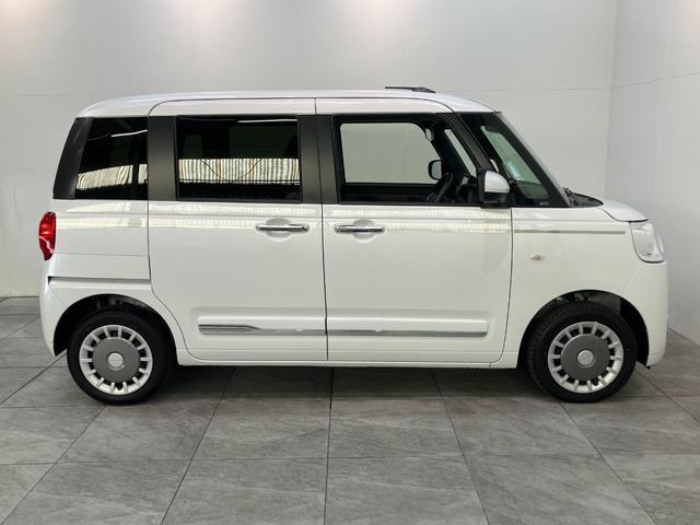 ムーヴキャンバスセオリーG 4WD フルセグナビ パノラマカメラ ドラレコ衝突被害軽減ブレーキ コーナーセンサー フルセグナビ DVD再生 Bluetooth USB パノラマカメラ 前後ドラレコ 両側電動スライドドア LED 前席シートヒーター オートエアコン 4WD(滋賀県)の中古車