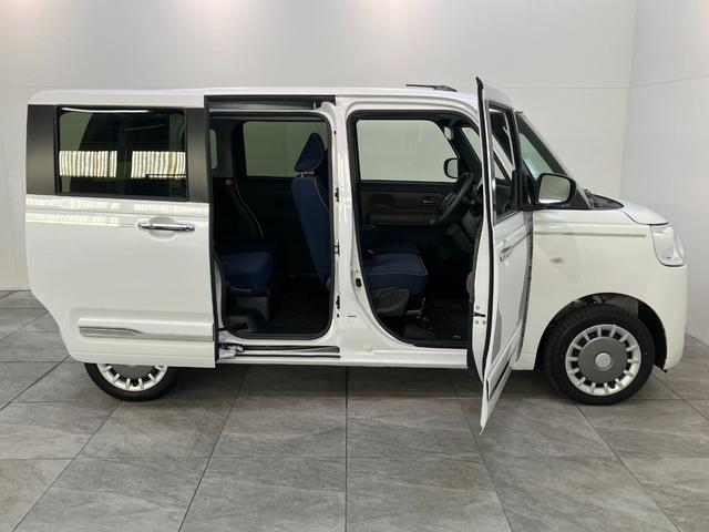 ムーヴキャンバスセオリーG 4WD フルセグナビ パノラマカメラ ドラレコ衝突被害軽減ブレーキ コーナーセンサー フルセグナビ DVD再生 Bluetooth USB パノラマカメラ 前後ドラレコ 両側電動スライドドア LED 前席シートヒーター オートエアコン 4WD(滋賀県)の中古車