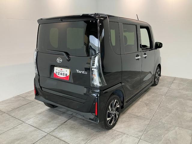 タントカスタムXリミテッド 10型ナビ Pカメラ 届出済未使用車衝突被害軽減ブレーキ コーナーセンサー 10型フルセグナビ Bluetooth DVD再生 USB パノラマカメラ 前後ドラレコ 両側電動スライドドア 前席シートヒーター LED レーダークルーズ(滋賀県)の中古車