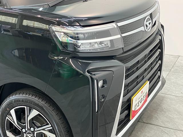 タントカスタムXリミテッド 10型ナビ Pカメラ 届出済未使用車衝突被害軽減ブレーキ コーナーセンサー 10型フルセグナビ Bluetooth DVD再生 USB パノラマカメラ 前後ドラレコ 両側電動スライドドア 前席シートヒーター LED レーダークルーズ(滋賀県)の中古車
