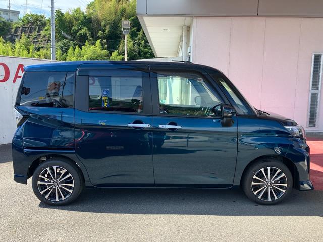 トールカスタムG ターボ登録車 ターボ 衝突被害軽減ブレーキ LEDヘッドランプ オートエアコン ディスプレイオーディオ バックモニター ETC車載器 ドライブレコーダー 電動パーキング 15インチアルミホイール(和歌山県)の中古車