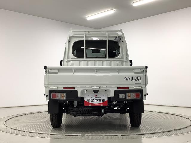 ハイゼットトラックジャンボエクストラ　４ＷＤ　雹害車両　５ＭＴ　荷台作業灯雹害車両　１年保証　前後コーナーセンサー　４ＷＤ　ＭＴ車　３方開　荷台作業灯　オートマチックハイビーム　ＬＥＤヘッドライト　アイドリングストップ　プッシュスタート　横滑り防止装置　電動格納ドアミラー（兵庫県）の中古車