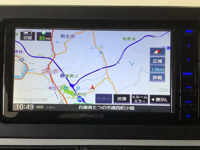 ムーヴキャンバスストライプスＸ　雹害車両　ナビＴＶ　前後ドラレコ　ＥＴＣ雹害車両　１年保証　前後ドラレコ　ＥＴＣ　ナビＴＶ　バックカメラ　両側電動スライドドア　前後コーナーセンサー　ＤＶＤ　Ｂｌｕｅｔｏｏｔｈ　オートマチックハイビーム　プッシュスタート　横滑り防止装置（兵庫県）の中古車