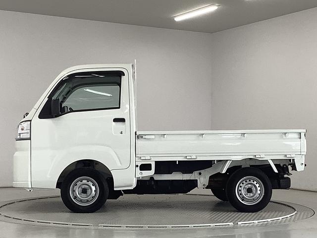 ハイゼットトラックスタンダード　４ＷＤ　５ＭＴ　前後コーナーセンサー　ラジオ走行無制限１年保証　前後コーナーセンサー　４ＷＤ　ＭＴ車　３方開　アイドリングストップ　横滑り防止装置　オートライト　ヘッドライトレベライザー　アクセサリーソケット　スペアタイヤ　ラジオ（兵庫県）の中古車