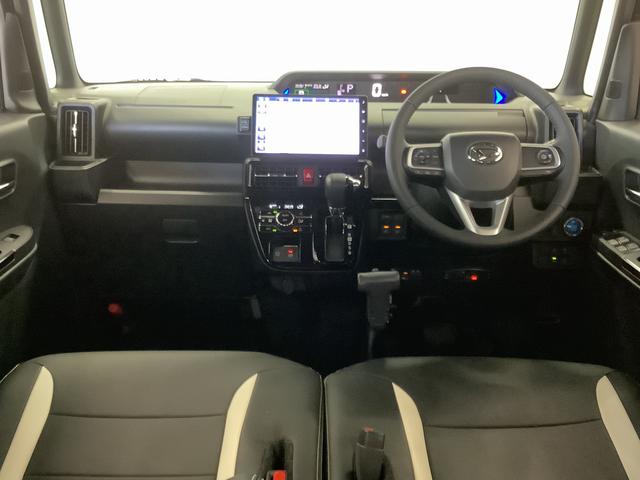 タントカスタムＲＳ　ターボ　４ＷＤ　手動運転装置　１０インチナビ１年保証　４ＷＤ　１０インチナビ　ＥＴＣ　ドラレコ　手動運転装置　アダプティブクルーズコントロール　両側電動スライドドア　前後コーナーセンサー　前席シートヒーター　ＵＳＢ　１５インチ純正アルミホイール（兵庫県）の中古車